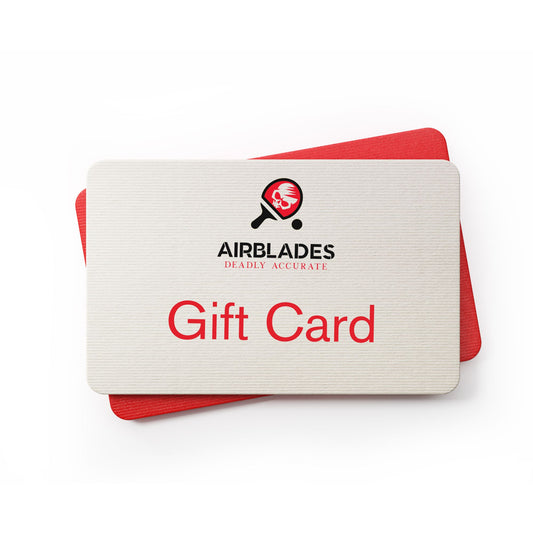 AirBlades Gift Card – Perfect for Table Tennis Enthusiasts