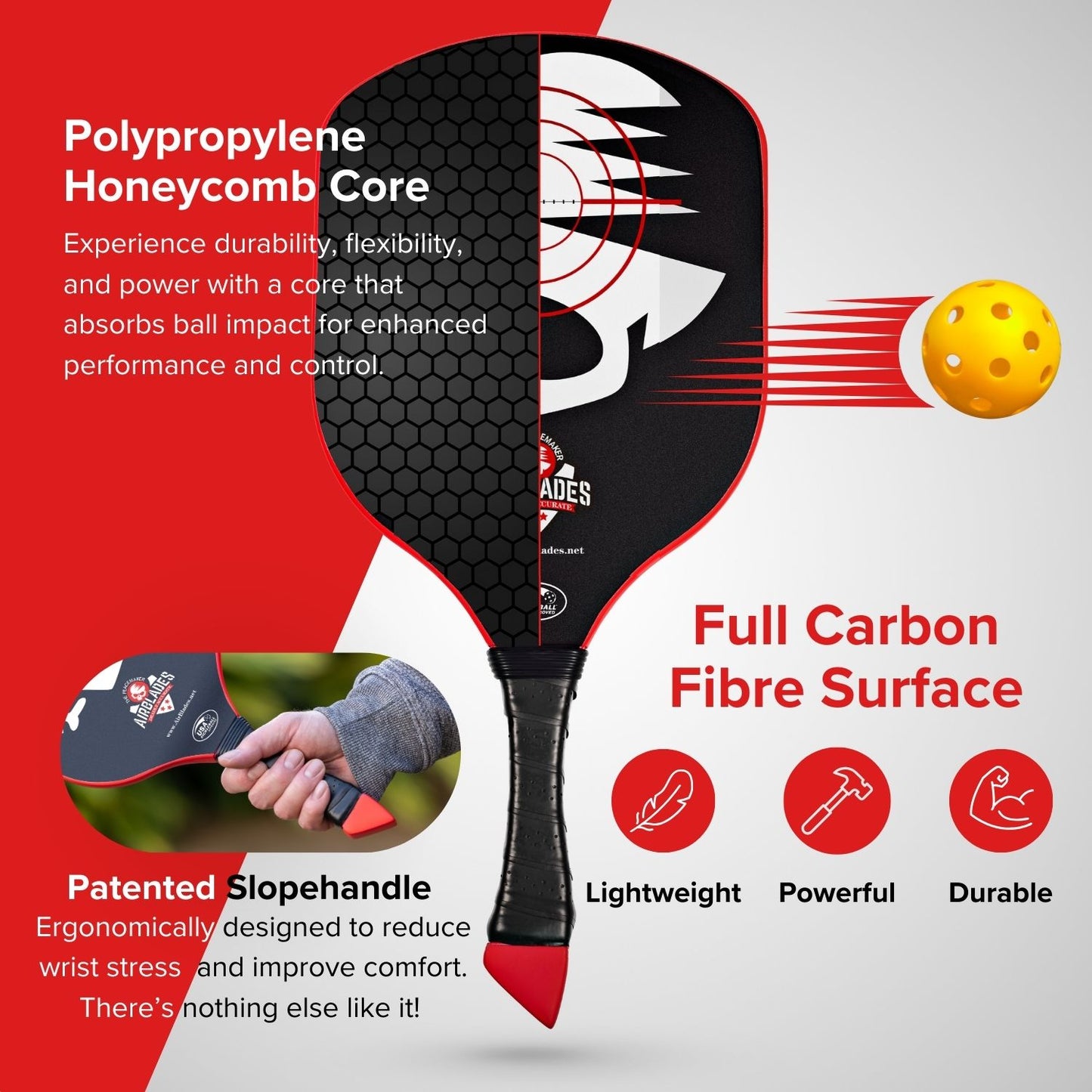 The Peacemaker Pickleball Paddle
