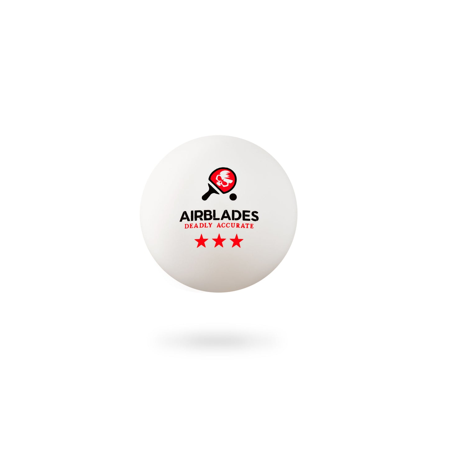 2-Pack AirBlades 3 Star Ping Pong Balls | High Performance, Table Tennis Balls for Tournament Play & Training | Advanced ABS Plastic | Regulation Standard Ping Pong Balls