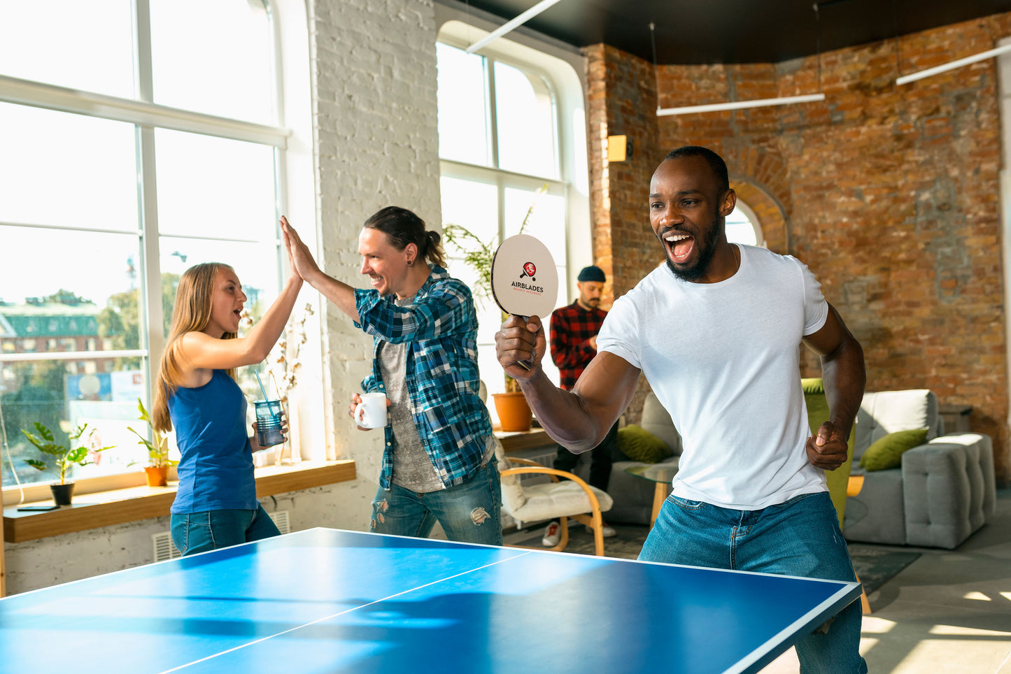 6-Star Ping-Pong Paddle | AB-6000