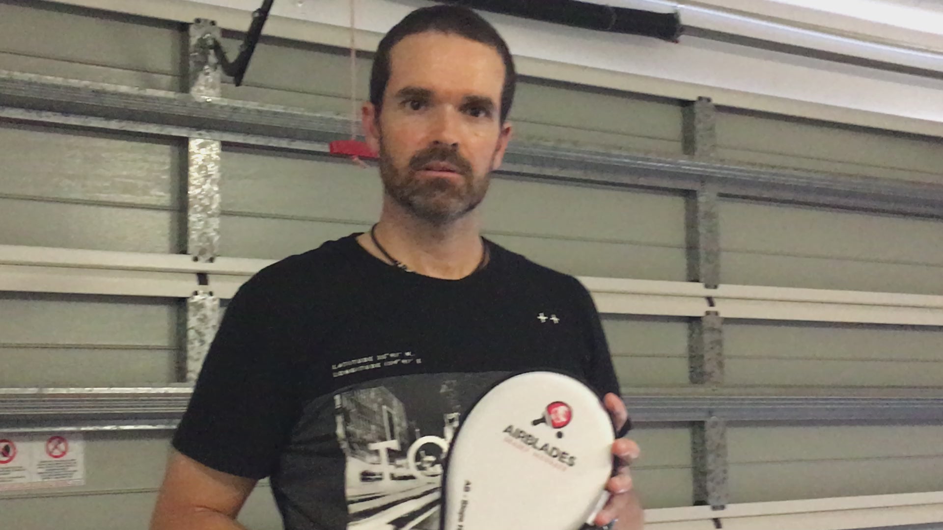 How to remove the foil from the AirBlades tennis table blade with patented slopehandle. Demonstrated by Allan Say.