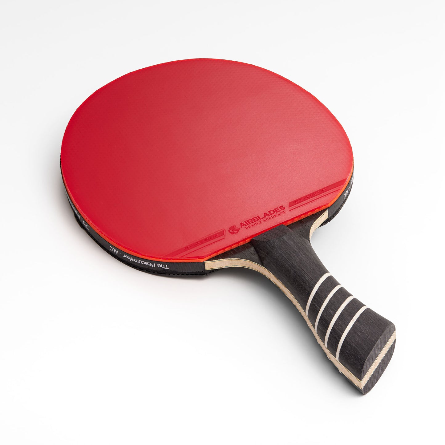 Peacemaker ALC: Professional Table Tennis Paddle - Patented SlopeHandle, 7-Ply Wood & Carbon Fiber
