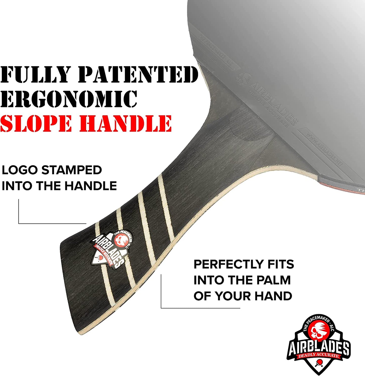 The Peacemaker ALC - Professional Ping Pong Paddle