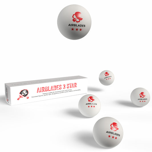 5-Pack of 3 Star Premium Ping-Pong Balls