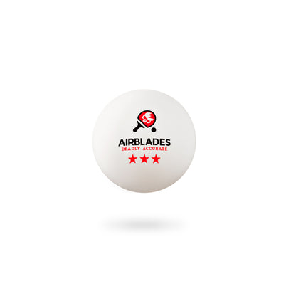 5-Pack AirBlades 3-Star Ping Pong Balls | High Performance, Table Tennis Balls for Tournament Play & Training | Advanced ABS Plastic | Regulation Standard Ping Pong Balls