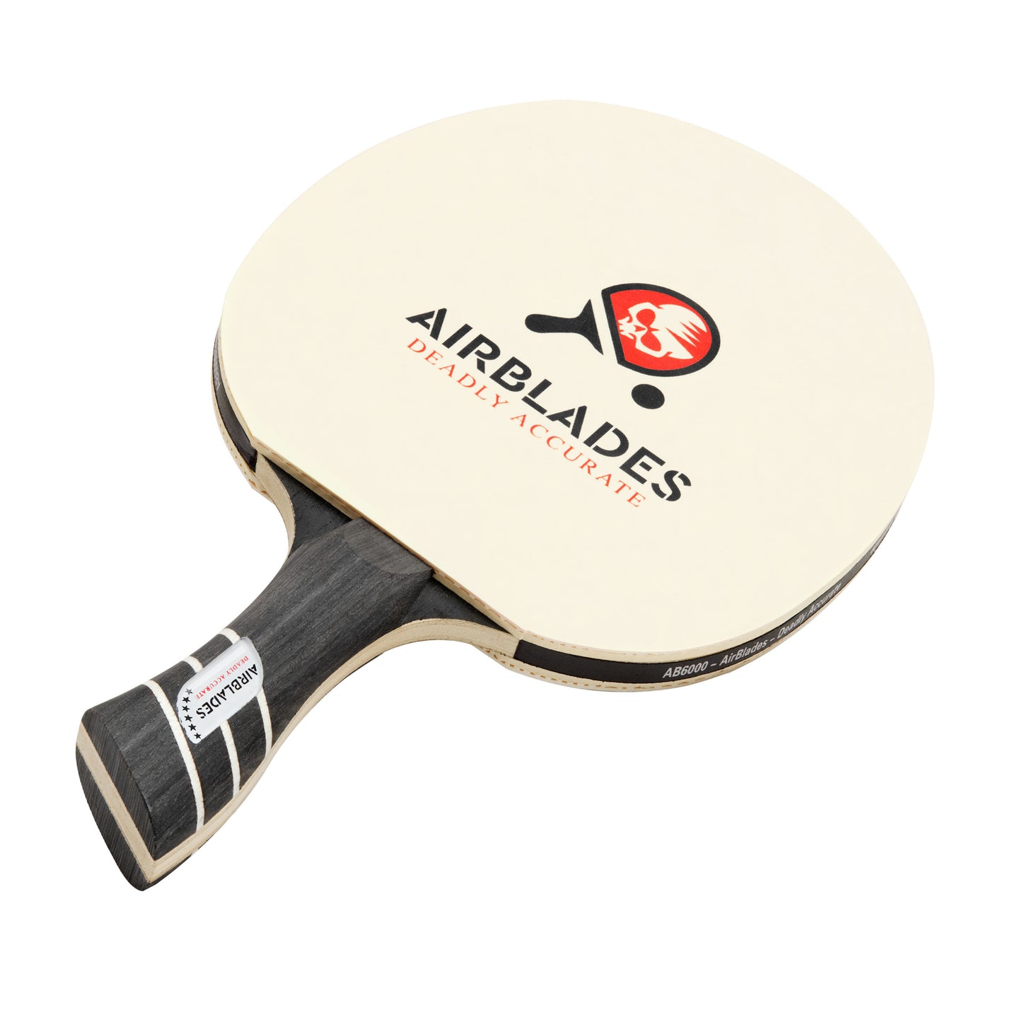 AB-6000 Everyday 6-Star Ping Pong Paddle with Patented Slopehandle