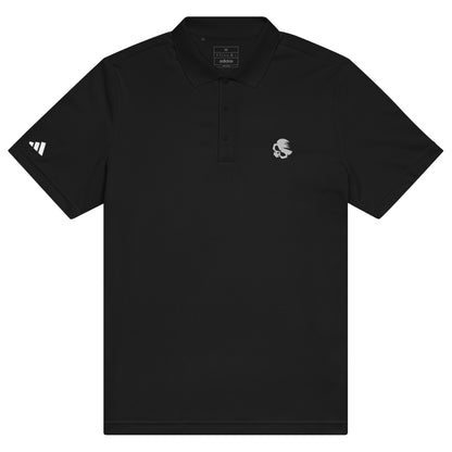 Adidas Sports Polo Shirt with AirBlades Embroidered Logo | Black