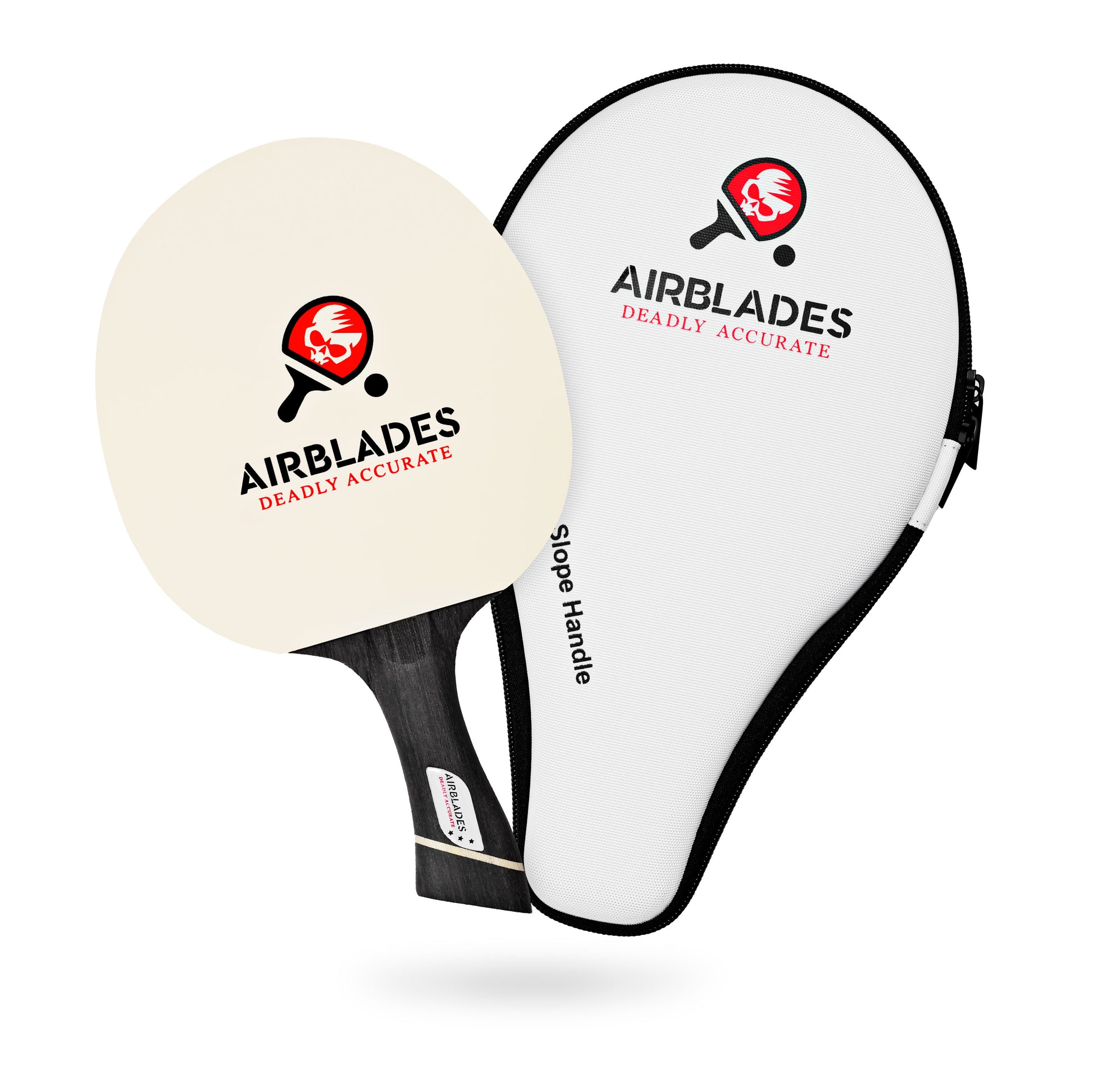 AirBlades 3000 Everyday 3-Star Ping Pong Paddle with Patented Slopehandle