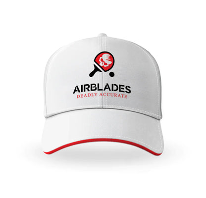 AirBlades Professional Table Tennis Accessories White Cap for Tennis
