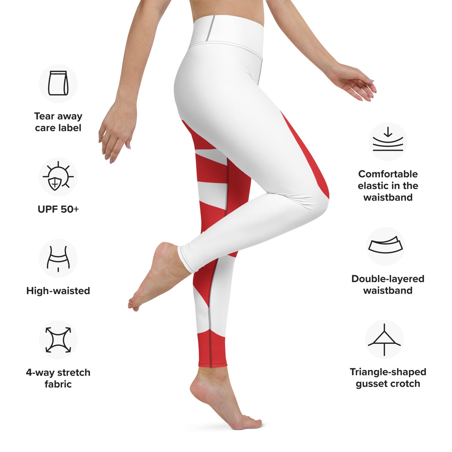 Yoga Leggings with AirBlades Skull Logo