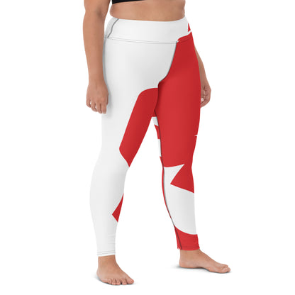 Yoga Leggings with AirBlades Skull Logo