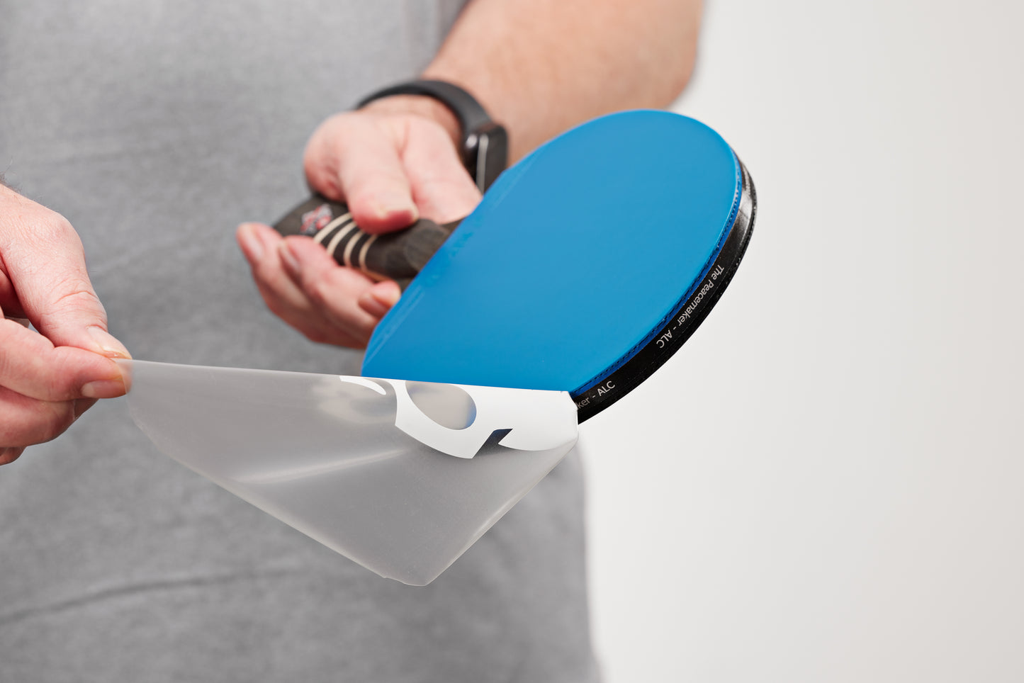 The Peacemaker ALC - Professional Ping Pong Paddle - Blue