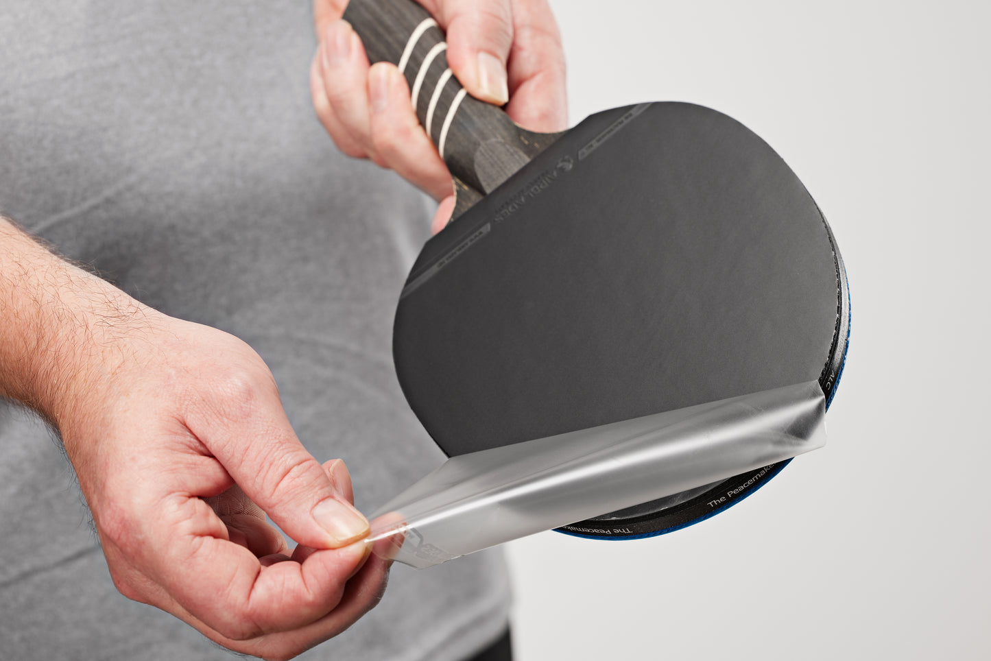 The Peacemaker ALC - Professional Ping Pong Paddle - Blue