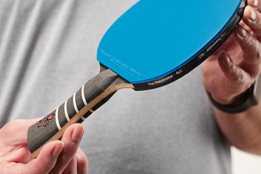 The Peacemaker ALC - Professional Ping Pong Paddle - Blue