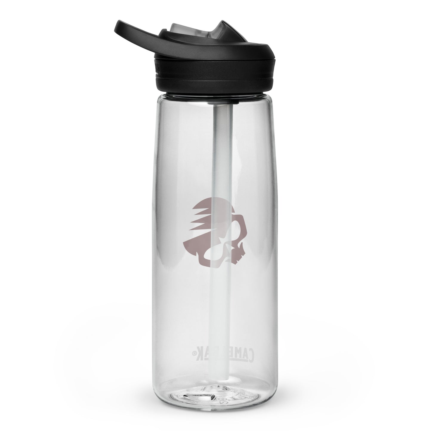 Sports Water Bottle with AirBlades Skull Logo