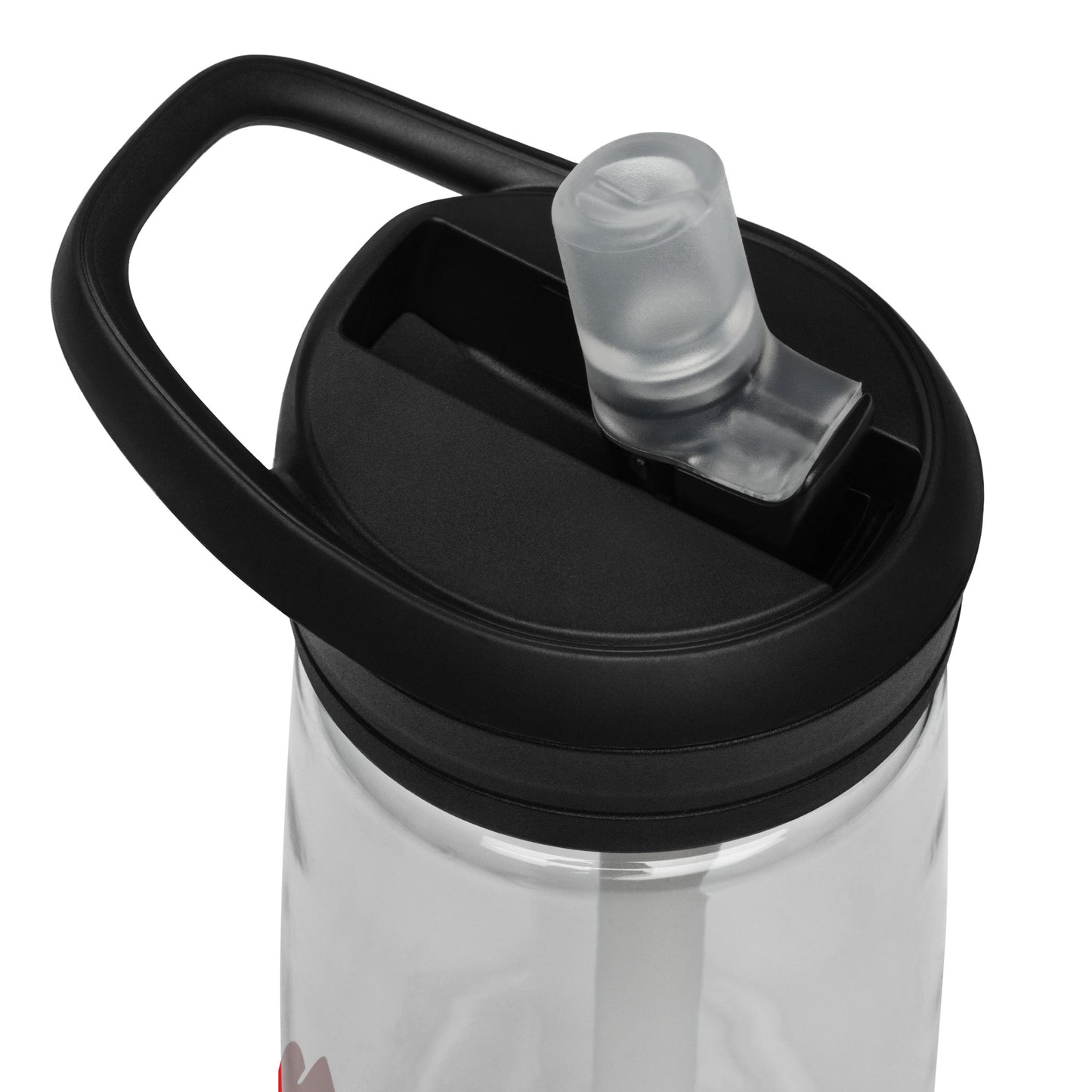 Sports Water Bottle with AirBlades Skull Logo