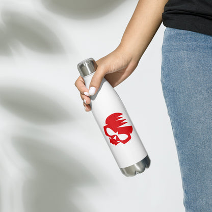 Stainless Steel Water Bottle with AirBlades Skull Logo