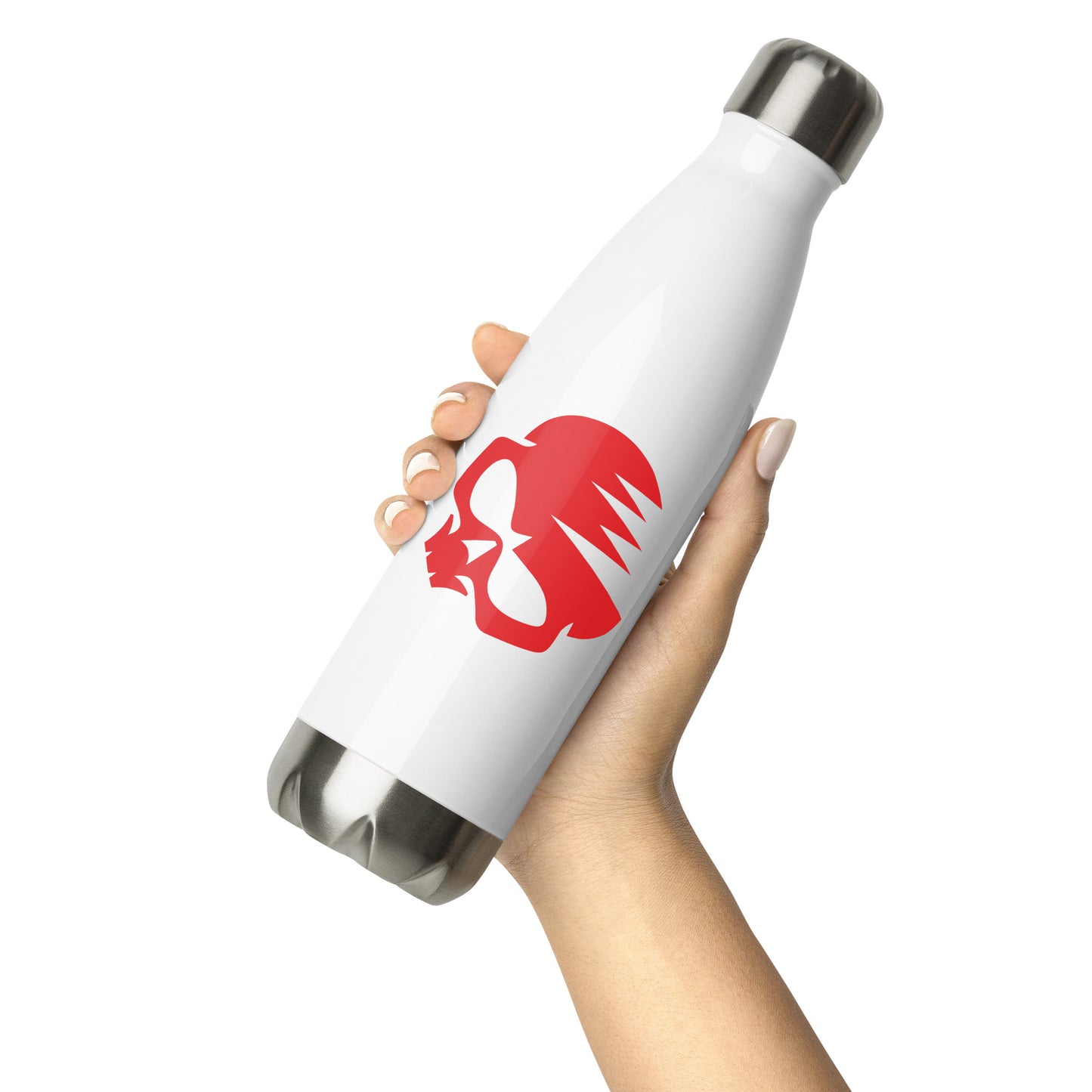 Stainless Steel Water Bottle with AirBlades Skull Logo