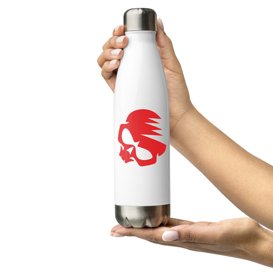 Stainless Steel Water Bottle with AirBlades Skull Logo