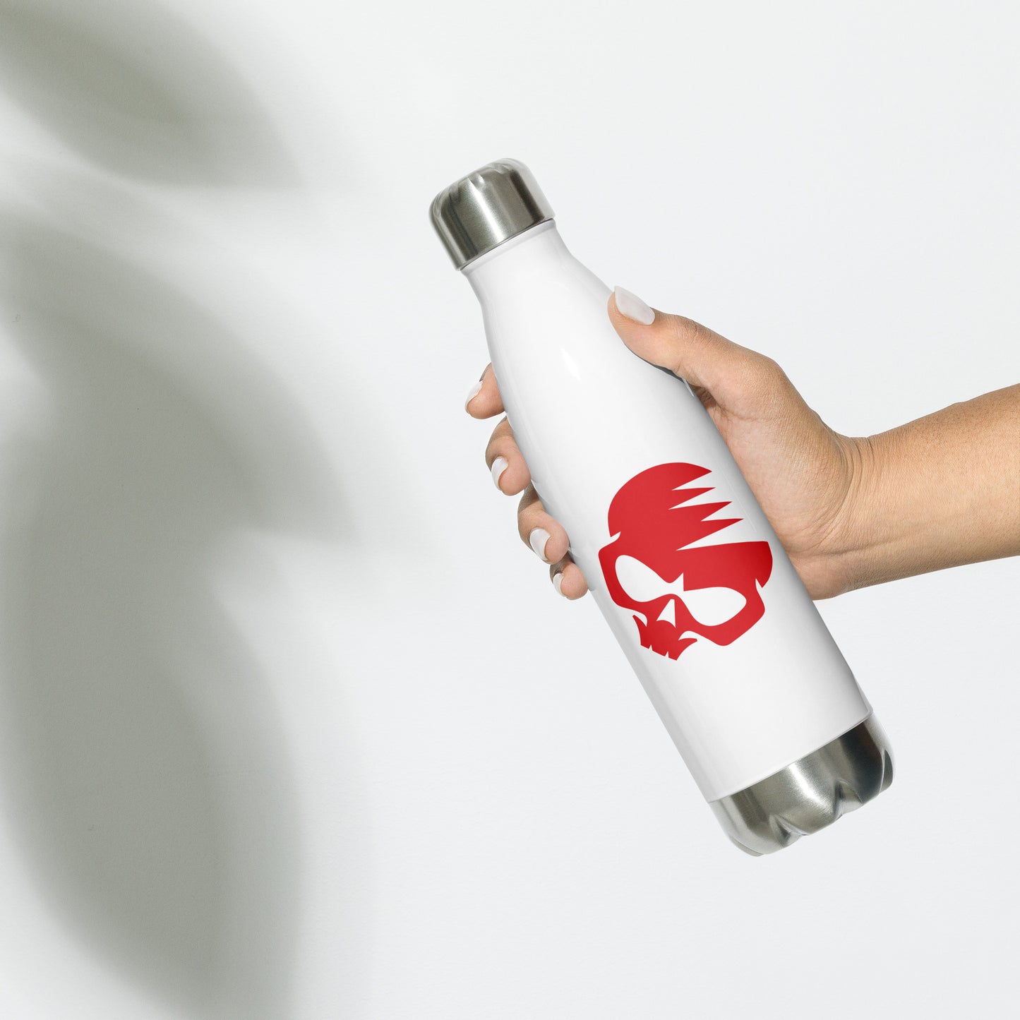 Stainless Steel Water Bottle with AirBlades Skull Logo